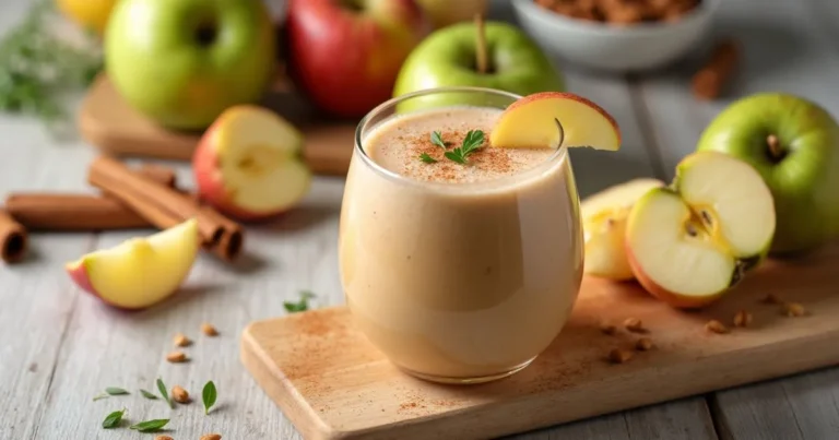 apple and cinnamon smoothie