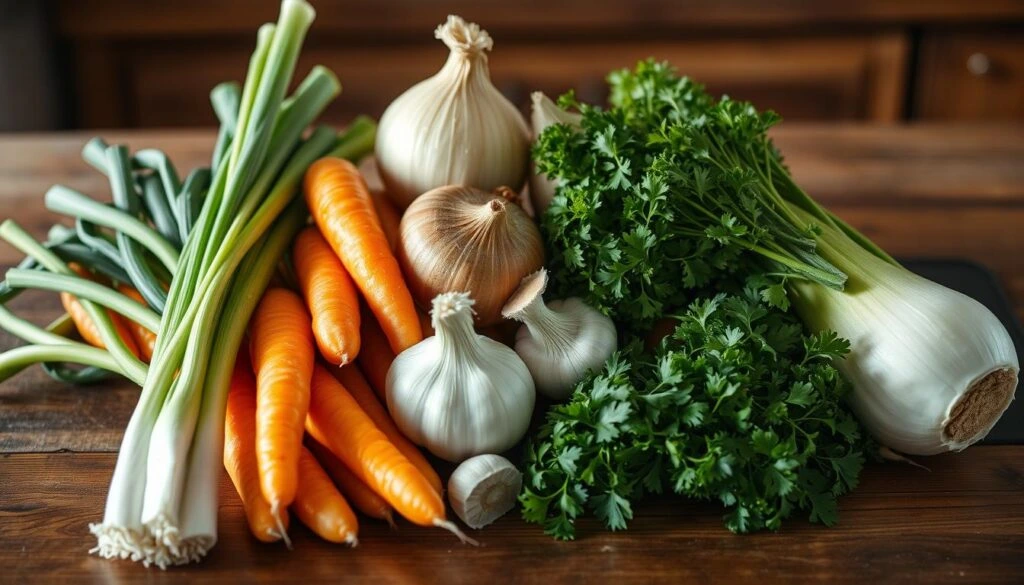 homemade chicken broth