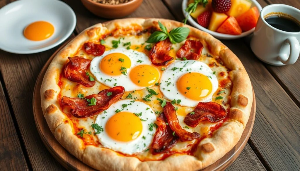 breakfast pizza