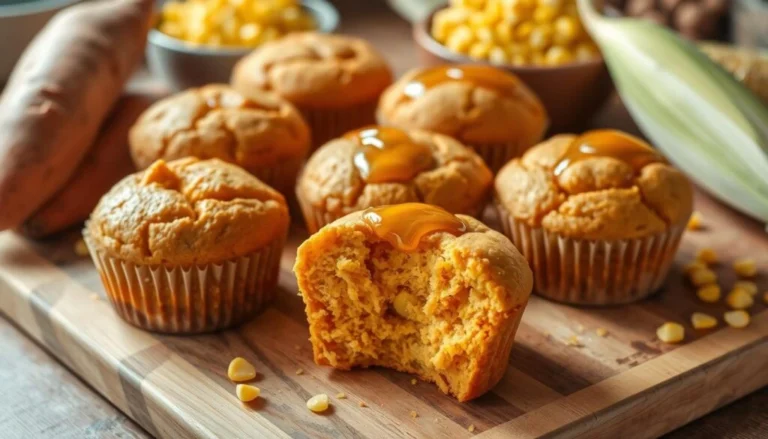 sweet potato cornbread muffins