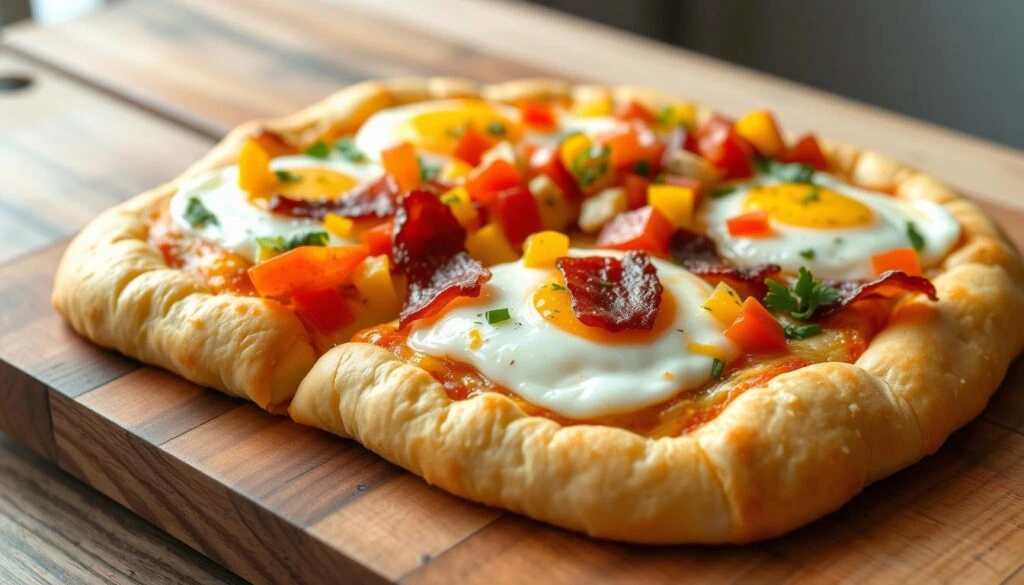 crescent roll breakfast pizza