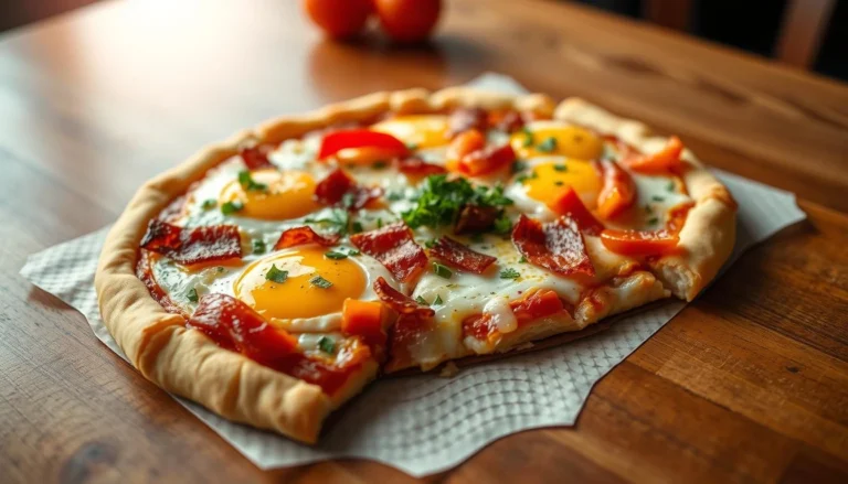 crescent roll breakfast pizza