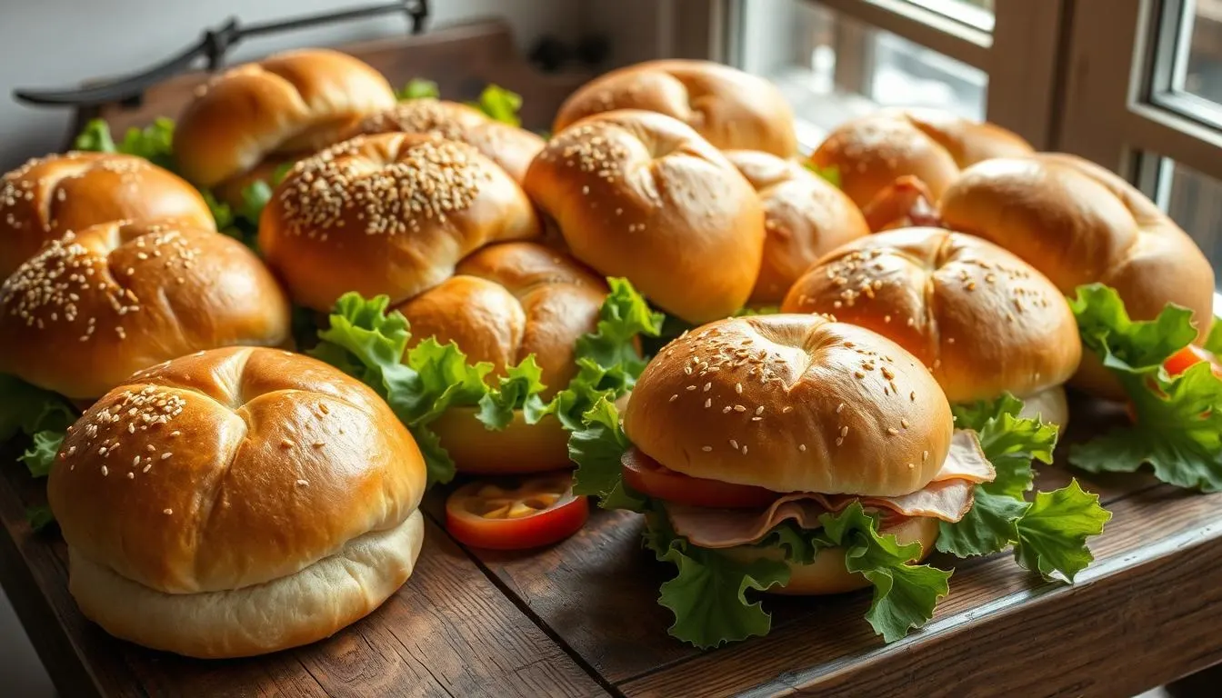 deli sandwich rolls recipe