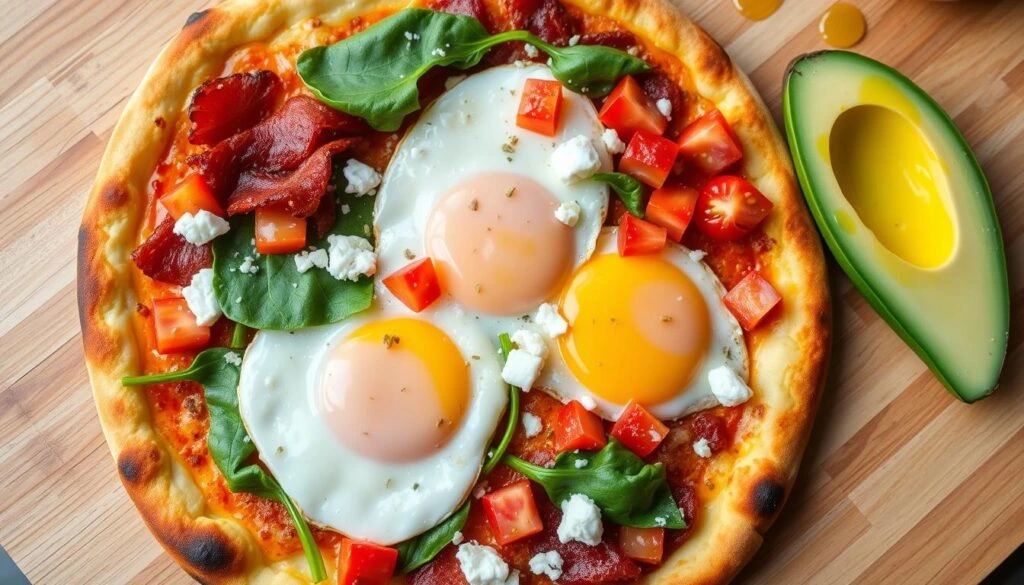 breakfast pizza