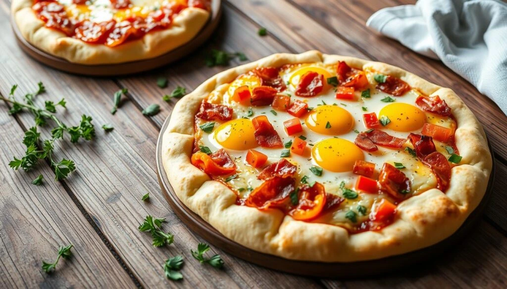 breakfast pizza