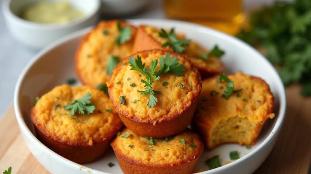 sweet potato cornbread muffins