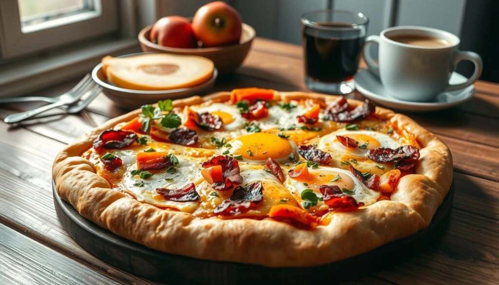 crescent roll breakfast pizza