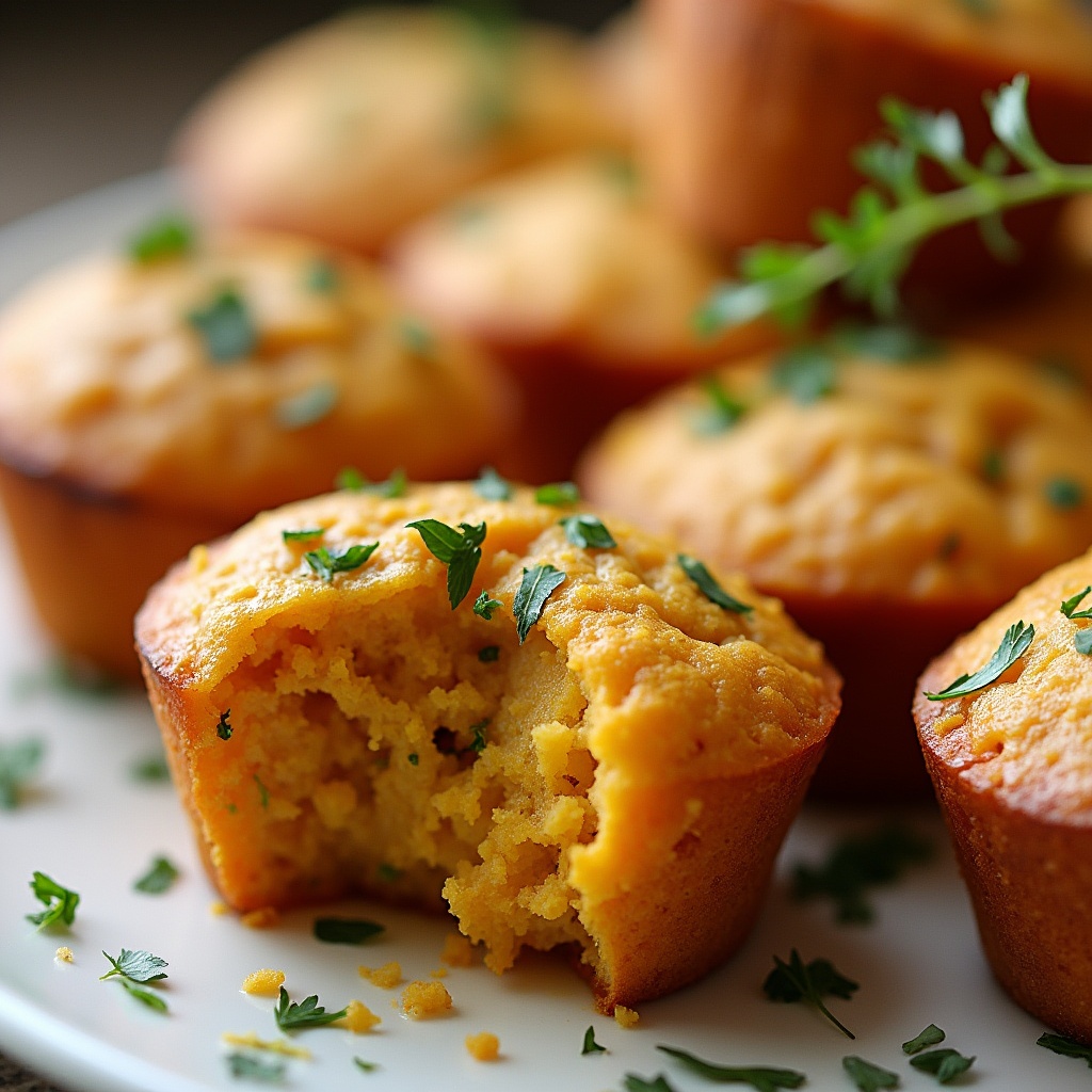 sweet potato cornbread muffins