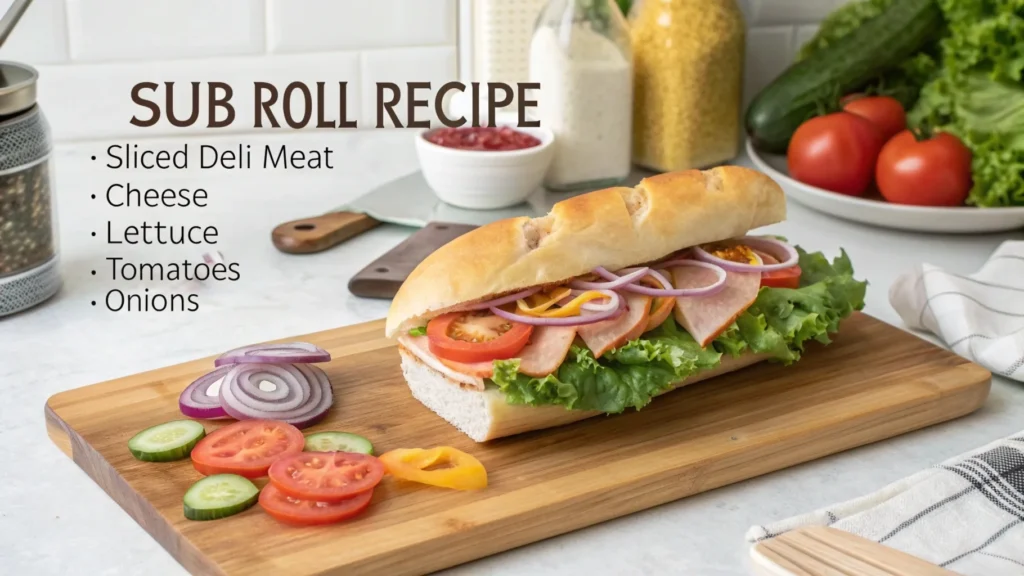 sub roll recipe