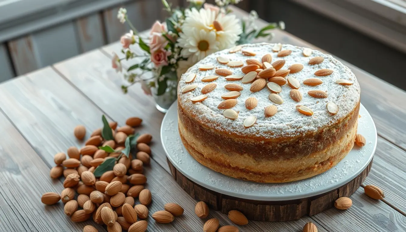 almond nut cake recipe