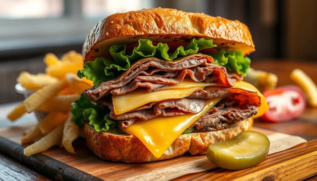 beef and cheese deli sandwich recipe