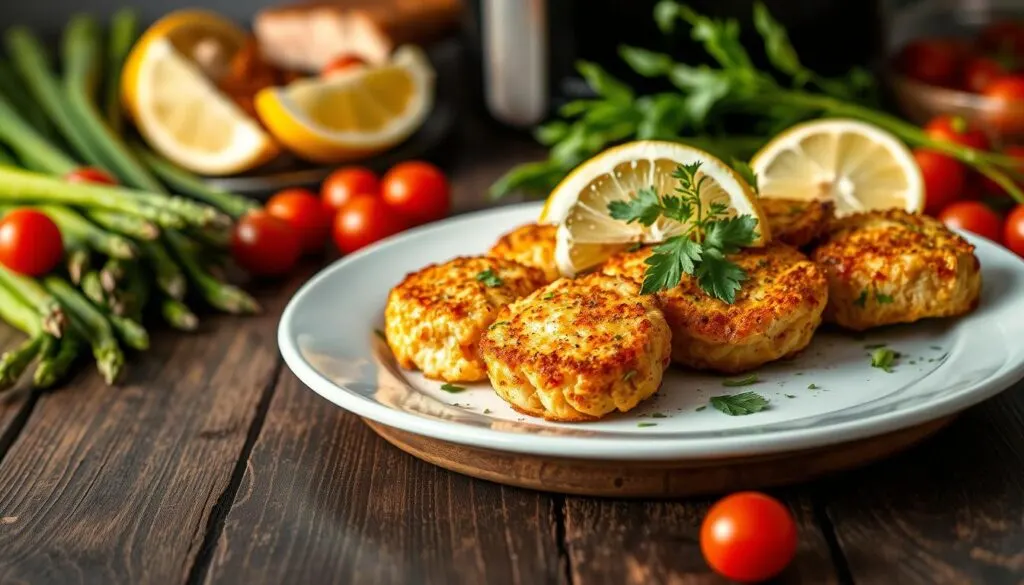 air fryer salmon bites