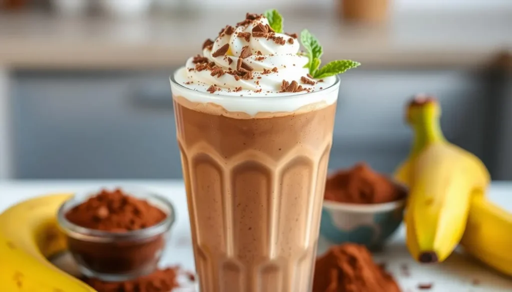 chocolate smoothie