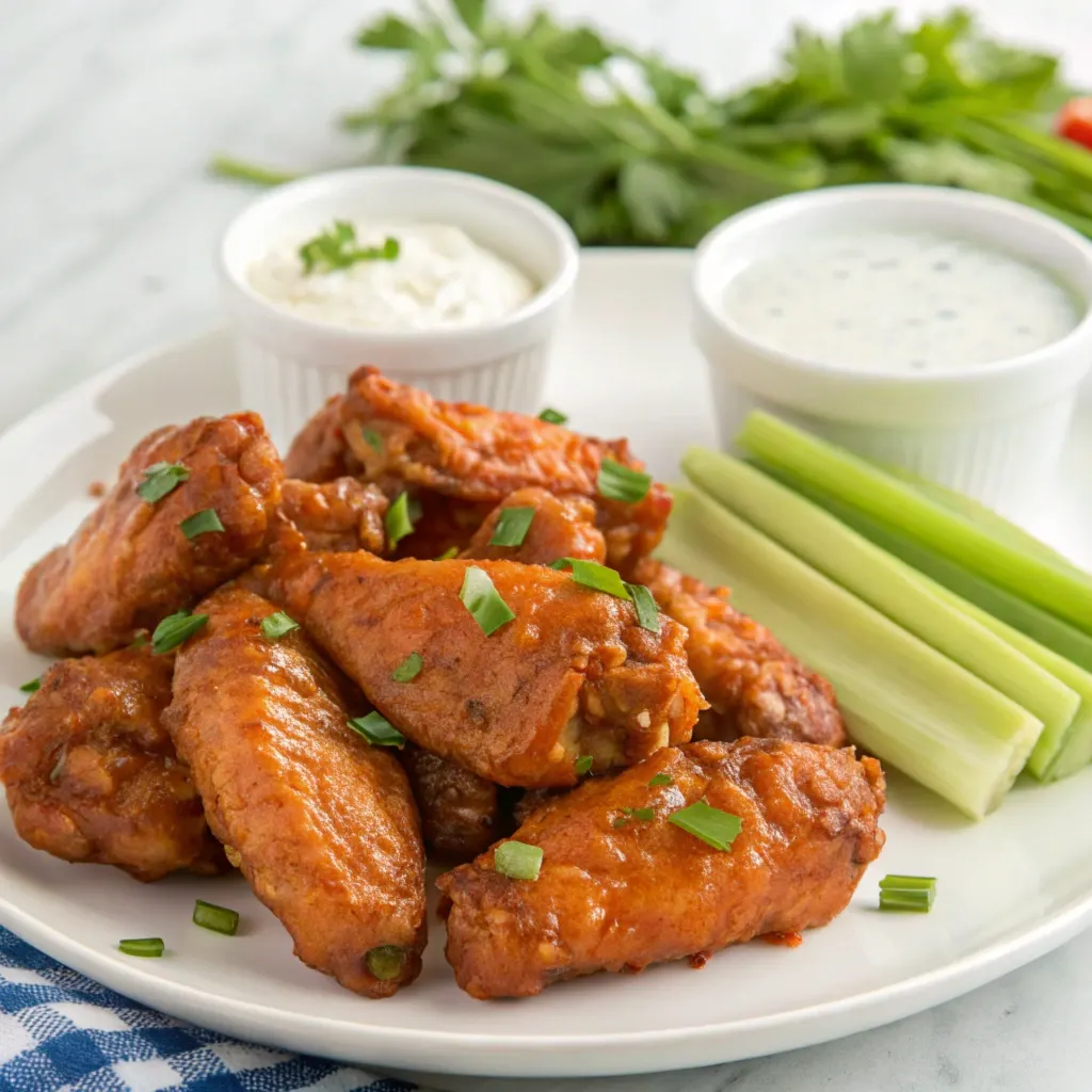 sweet and sour buffalo wings