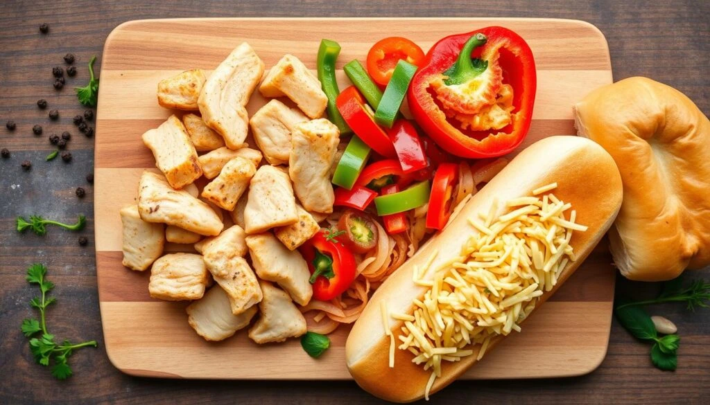 chicken cheesesteak