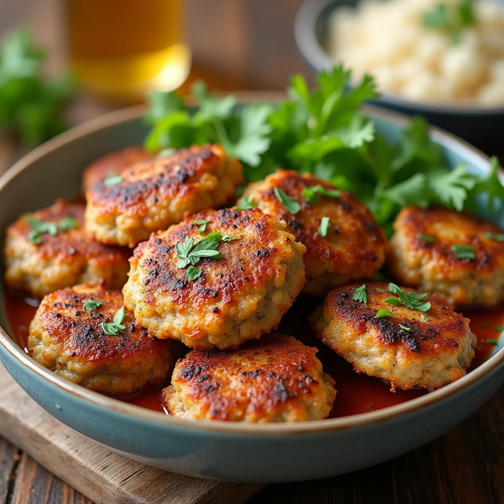 chicken sausage patties