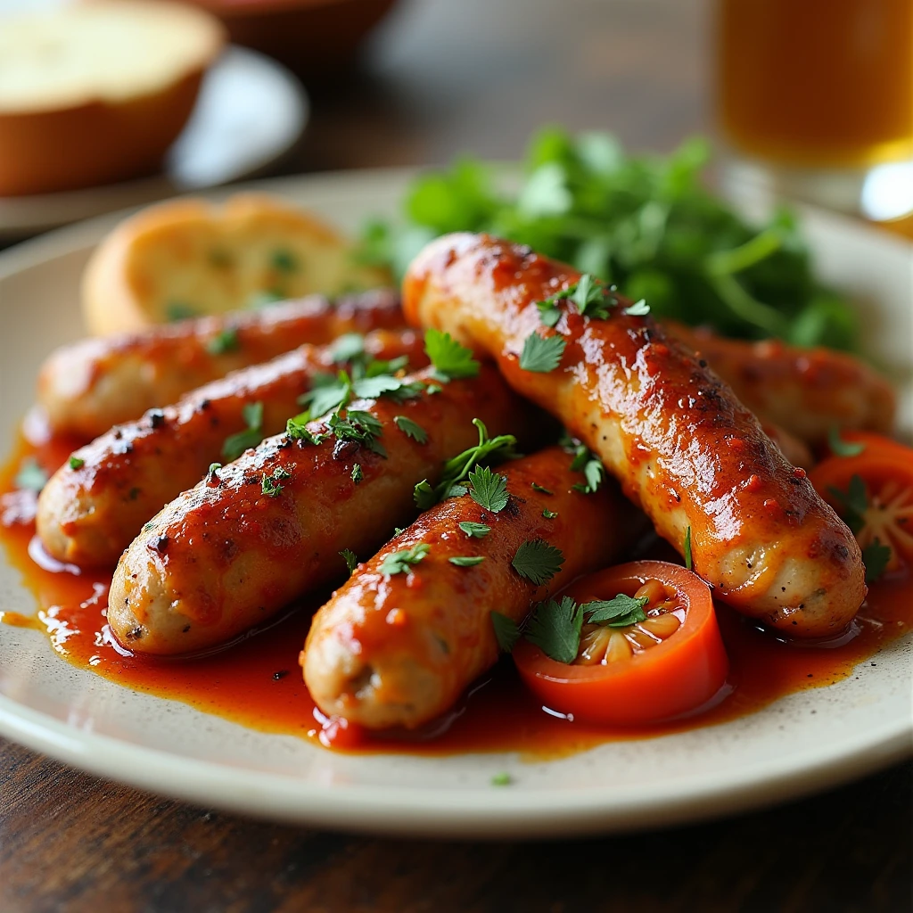 Spicy Cajun-Style Chicken Sausage