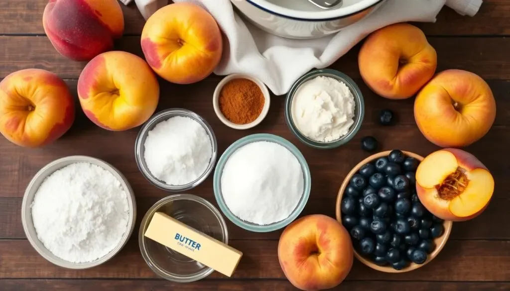 peach cobbler with cake mix