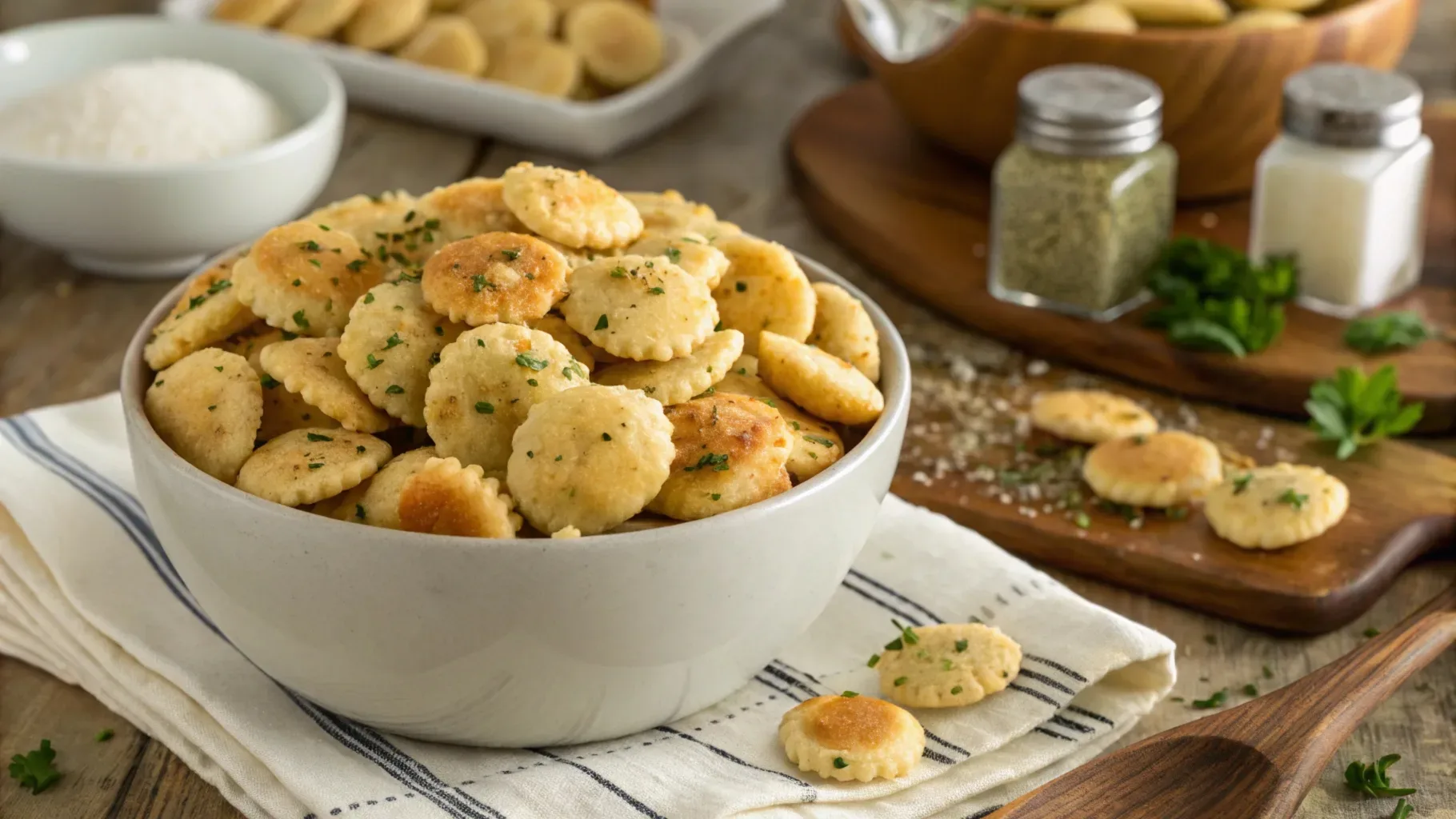 seasoned oyster cracker recipe