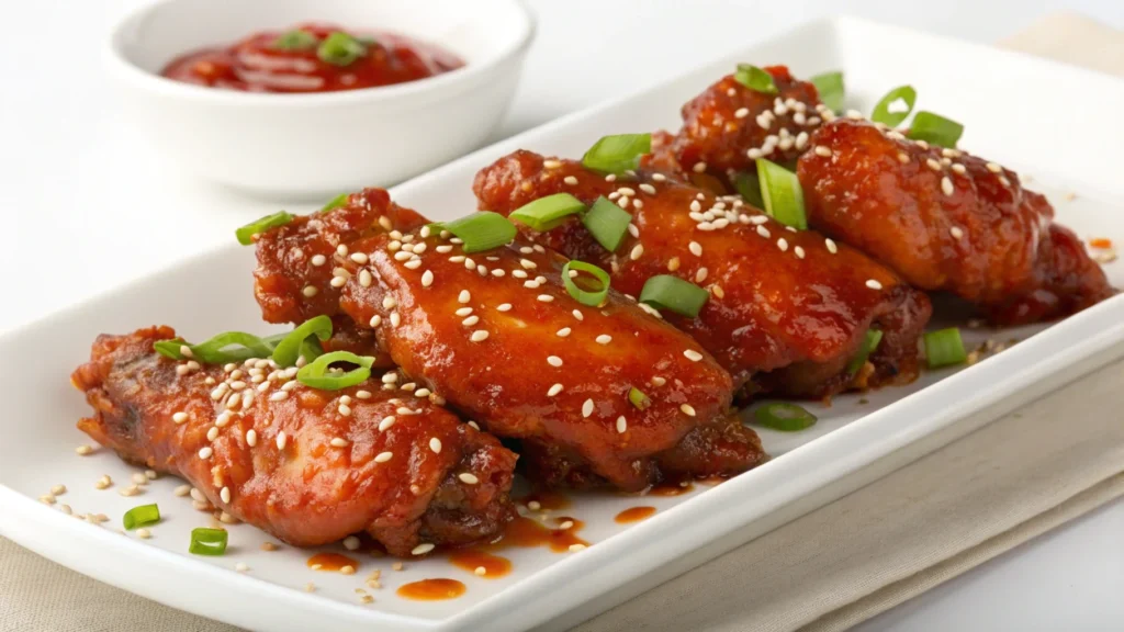 sweet and sour buffalo wings