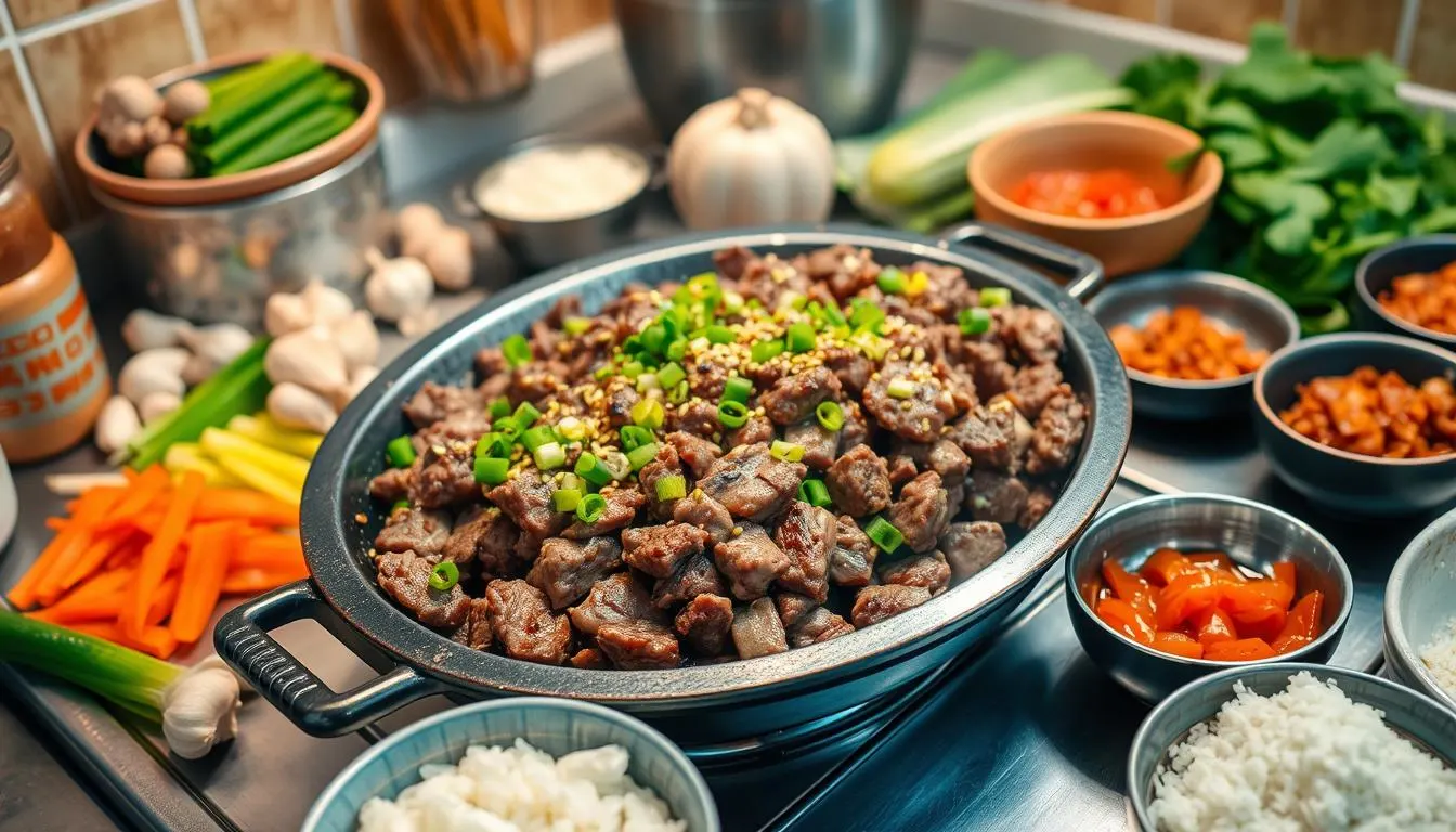 ground beef bulgogi