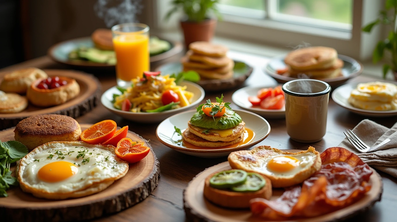 savory breakfast foods